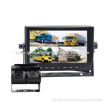 7-inch Car Security monitor with High-definition,OSD Menu,PAL and NTSC Auto-switching